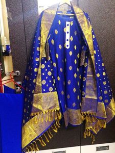 Royal Blue Kurta Set
