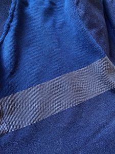 Blue colorblocked Polo Shirt