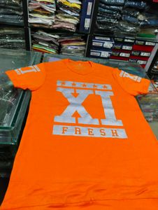 Orange Graphic T-Shirt