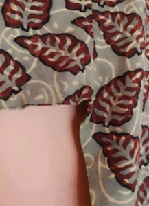 Leaf Print Top