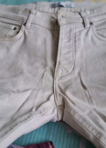 Zara Beige Jeans