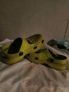 Kids Yellow Crocs
