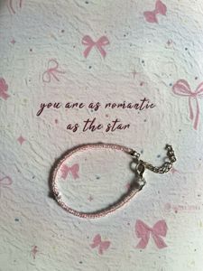 Pink Beaded Bracelet