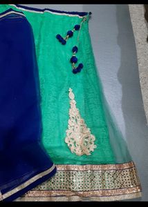 Mirror Work Lehanga