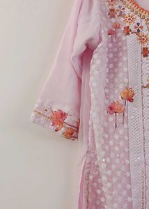Beautiful Georgette Embroidery Dress 🎉