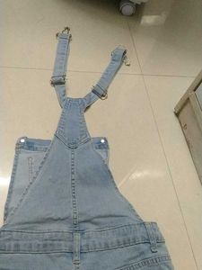 Cute Denim Overall Shorts