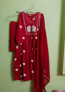 New/Unused Jaipuri Print Kurta Set