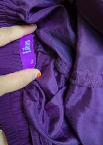 Elegant Purple Kurta Set