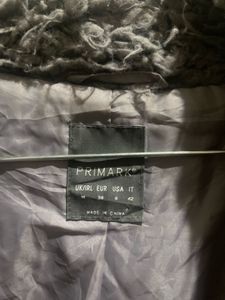 Cozy Gray Faux Fur Coat