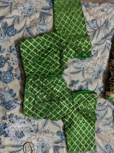 jaipuri green lehnga
