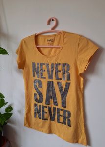 NEVER SAY NEVAR women&#39;s tshirt