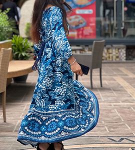 Floral Print Maxi Dress