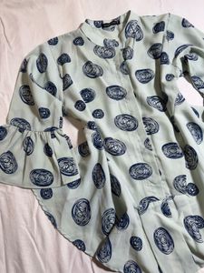 Stylish Patterned Top