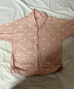 polka dot shirt