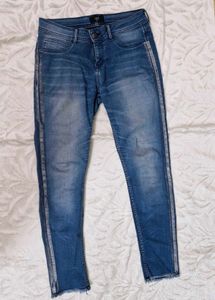 Navy Blue Denim Jeans/Jeggings