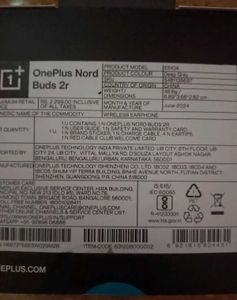 New OnePlus Nord Buds 2r Sealed Box (Not Opened)