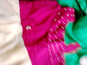 Cute Pink &amp; Cream Dress