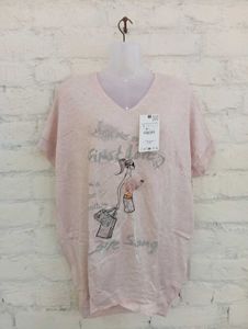 Pink Graphic Tee