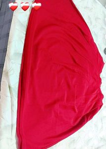Maroon Skirt