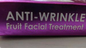 Zevers Bio Natural Anti Wrinkle Fruit Facial 🍑🍓
