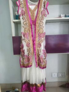 Party Wear Suit With Koti.