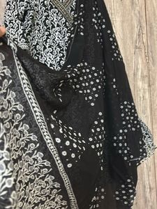 Black White Kurti