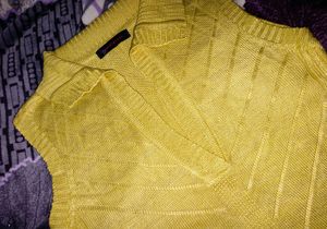 Korean V Neck Knitted Top (Made In Korea)