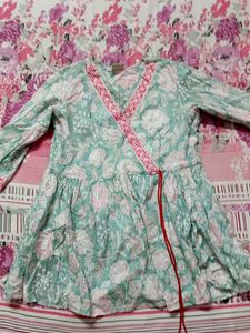 Floral Print Kurta