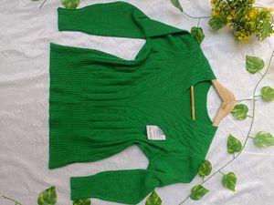Vintage Knit Sweater Or Pullover 💚