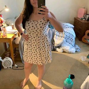 H&M Beige Women Summer mini Dress