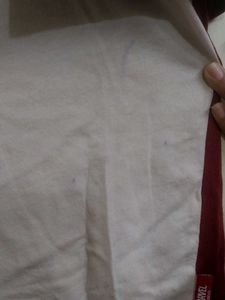 Maroon &amp; White Mech Strike Iron Man Tee