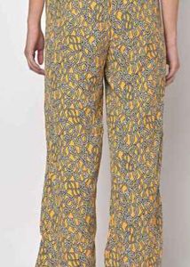 Printed Palazzo Pants with Tags