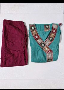 Anarkali Suit Set (With FREEBIE)