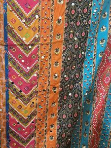 Multicoloured Garba Dupatta