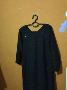 Black Kurta Set