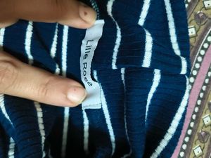 New Striped Bodycon Dress for women in S size