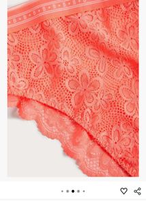 Coral Lace Panties (39-41)