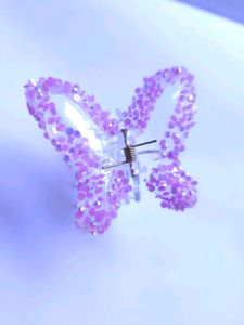 Purple Dainty Butterfly Claw Clip🦋