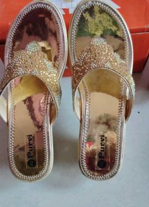Elegant Gold Flats