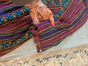 Striped Ethnic Style Top