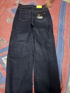 Dark Wash Wide Leg Jeans