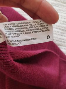 Burgundy Knit Sweater Dress