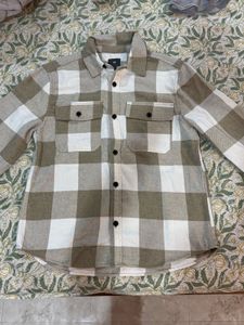 H&M Button Up Fleece Shirt