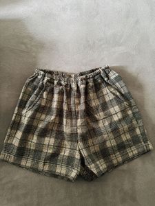 Plaid Casual Shorts
