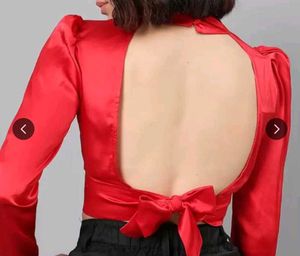 Satin Blouse Top..