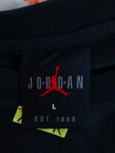 Nike Jordan All Over Print Black T-shirt