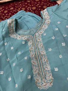 Sky Blue Palazzo Pants