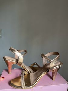 Embellished Stilettos with Buckle