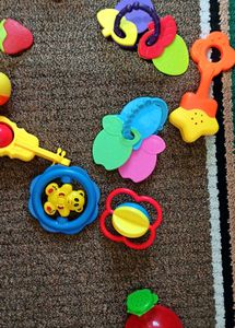 baby rattle set, new born bab