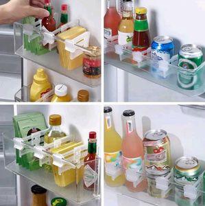 4 Pcs Extendable Refrigerator Dividers